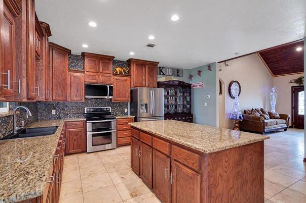 Interior, Kitchen, Recessed Lighting, Stainless Steel Appliances