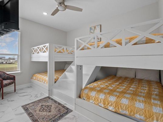 Bedroom, Interior, Marble, Recessed Lighting