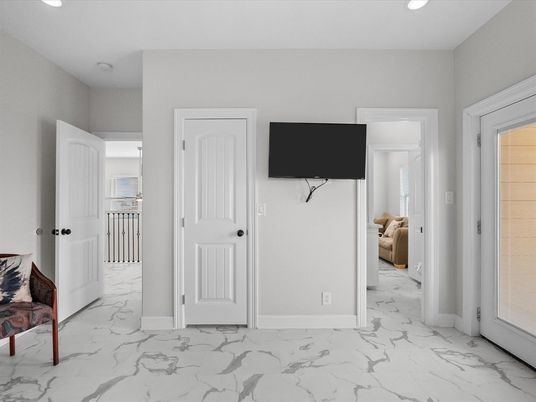 Interior, Marble, Recessed Lighting