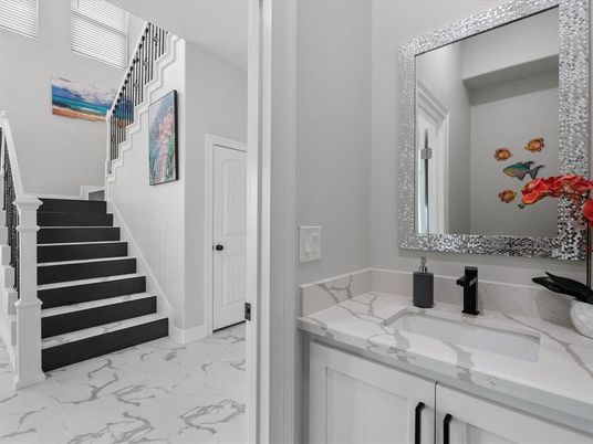 Bathroom, Dual Sink Vanities, Interior, Marble