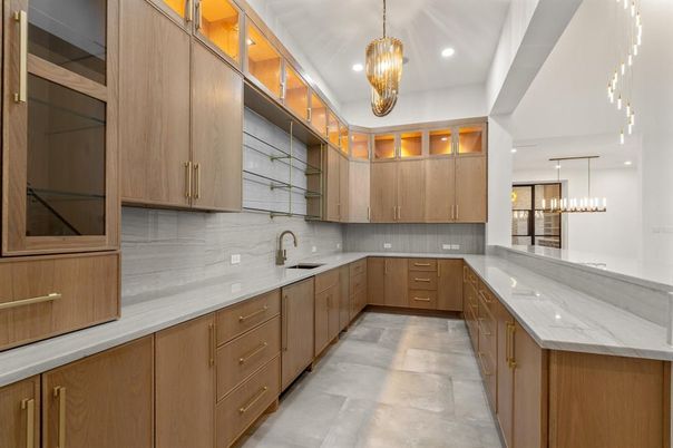 Interior, Kitchen, Pendant Lights, Recessed Lighting