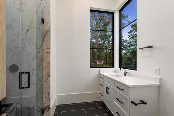 Bathroom, Interior, Marble Walls