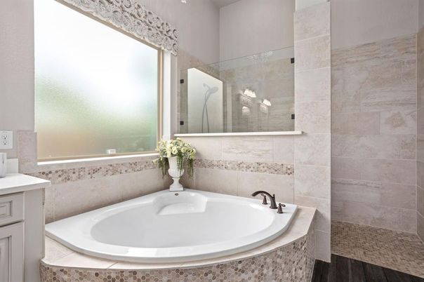 Bathroom, Interior, Wood Texture Flooring