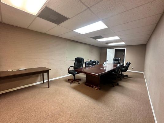 Home Office, Interior, Recessed Lighting
