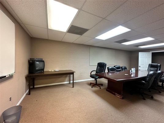Home Office, Interior, Recessed Lighting