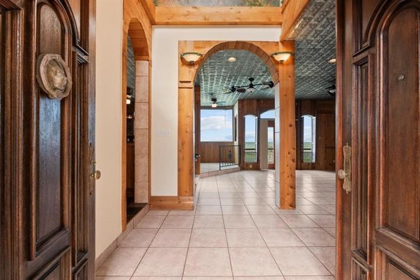 Interior, Recessed Lighting, Wooden Beams