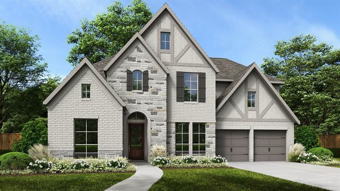 Attached, Exterior, Facade, Brick Facade, Brick Traditional