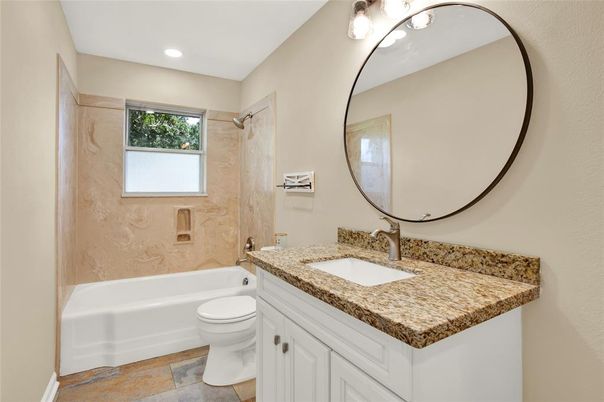 Bathroom, Interior, Recessed Lighting
