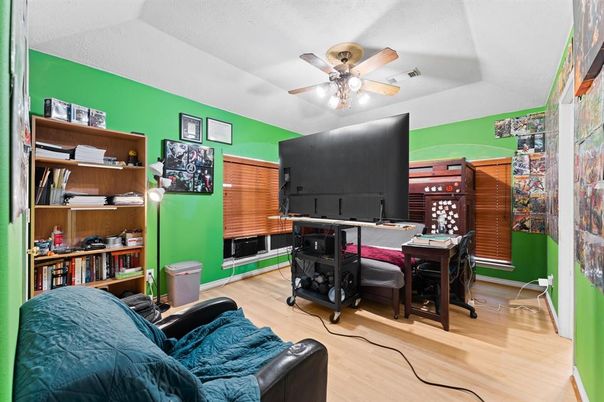 Home Office, Interior, Wood Texture Flooring
