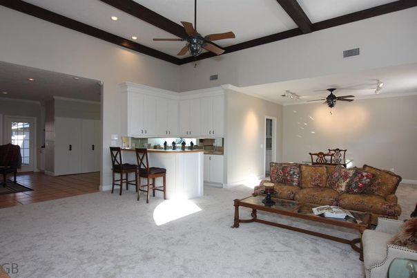 Interior, Kitchen, Living room, Recessed Lighting