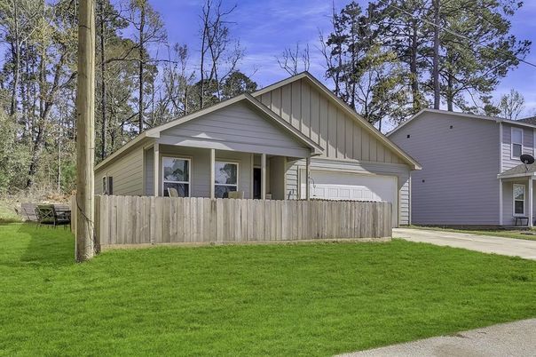 Attached, Backyard, Exterior, Facade, Farmhouse