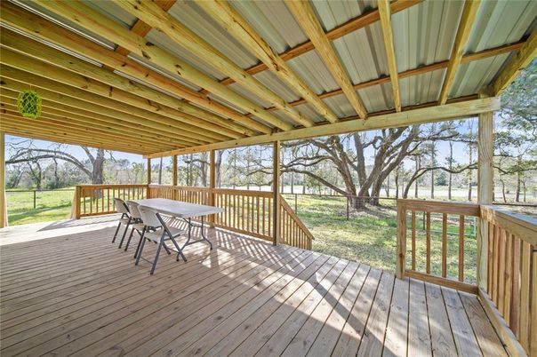 Exterior, Wood Texture Flooring