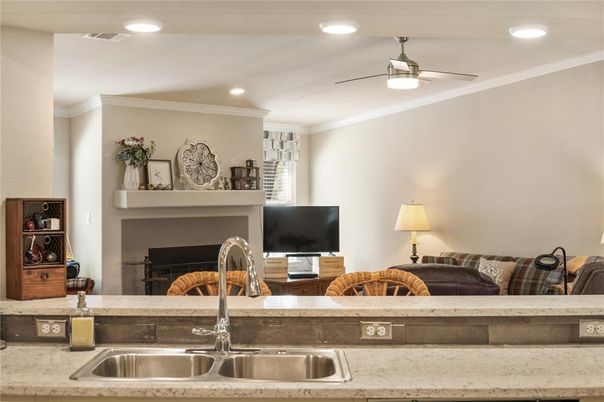 Fireplace, Interior, Recessed Lighting