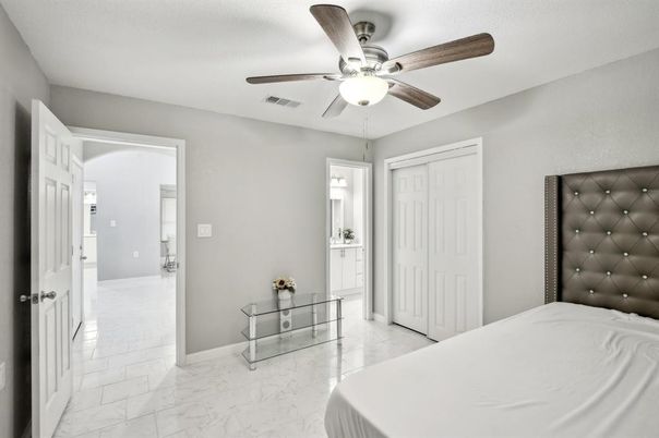 Bedroom, Interior, Marble