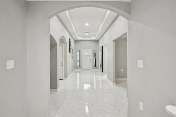 Interior, Marble, Recessed Lighting