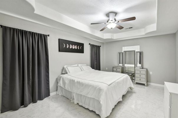 Bedroom, Interior, Marble