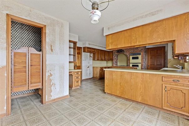 Interior, Kitchen, Stone Walls