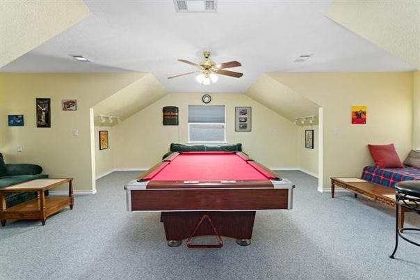 Billiard Table, Game Room, Interior