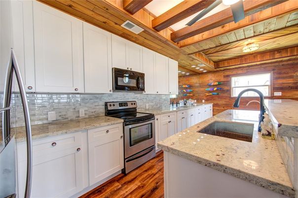 Interior, Kitchen, Wooden Beams, Wooden Ceilings, Wood Texture Flooring, Wooden Walls