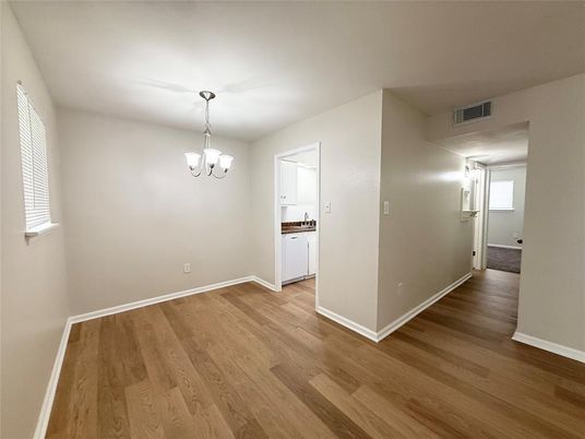 Chandelier, Empty room, Interior, Wood Texture Flooring