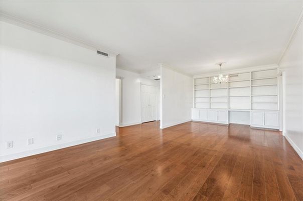 Chandelier, Empty room, Interior, Wood Texture Flooring