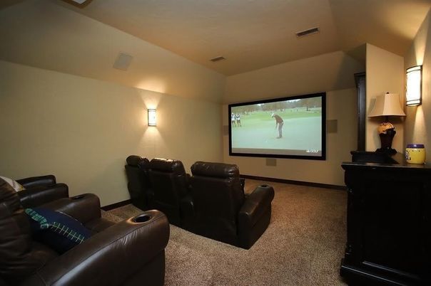Home Theatre Room, Interior, Projection Screen, Theatre Room