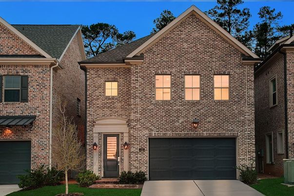 Attached, Exterior, Facade, Brick Facade, Brick Traditional
