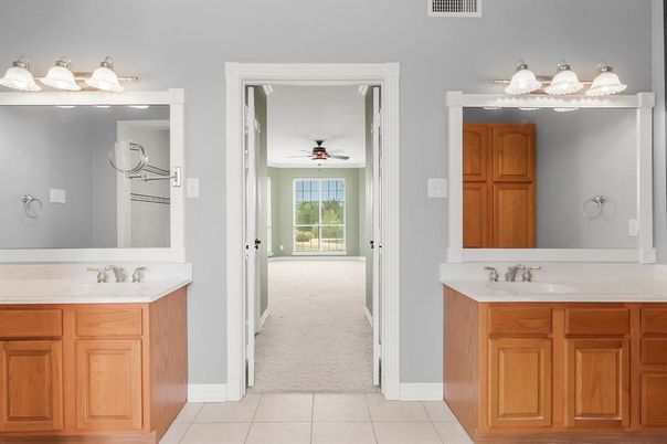 Bathroom, Dual Sink Vanities, Interior