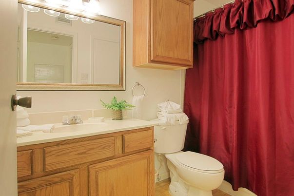 Bathroom, Interior, Wood Texture Flooring