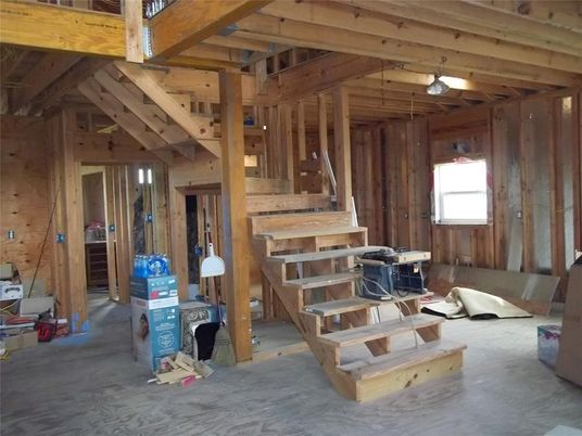 Interior, Wooden Beams, Wooden Walls