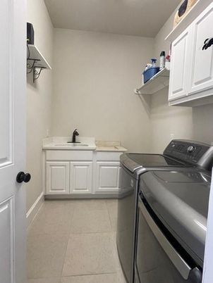 Interior, Washer