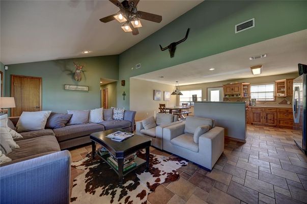 Dining room, Interior, Kitchen, Living room, Pendant Lights, Recessed Lighting