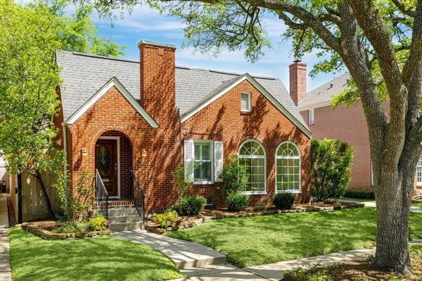 Exterior, Facade, Brick Facade, Tudor Revival
