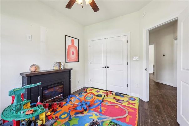 Fireplace, Interior, Wood Texture Flooring