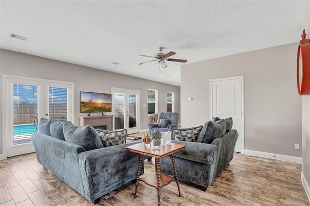 Fireplace, Interior, Living room, Wood Texture Flooring