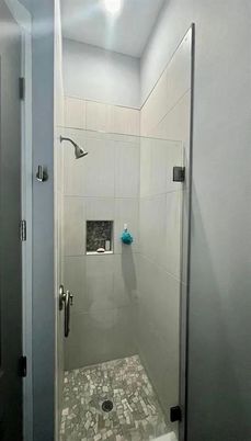 Bathroom, Glass Shower, Interior