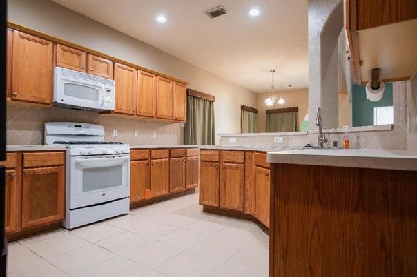 Interior, Kitchen, Pendant Lights, Recessed Lighting