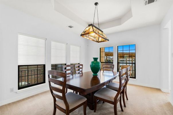 Dining room, Interior, Pendant Lights