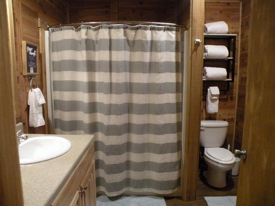Bathroom, Interior, Wooden Walls