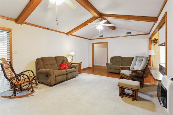 Interior, Living room, Wooden Beams, Wood Texture Flooring