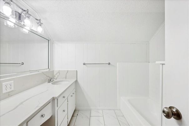 Bathroom, Dual Sink Vanities, Interior, Marble