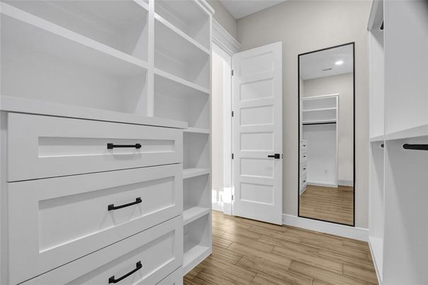 Interior, Recessed Lighting, Walk-in Closets, Wood Texture Flooring