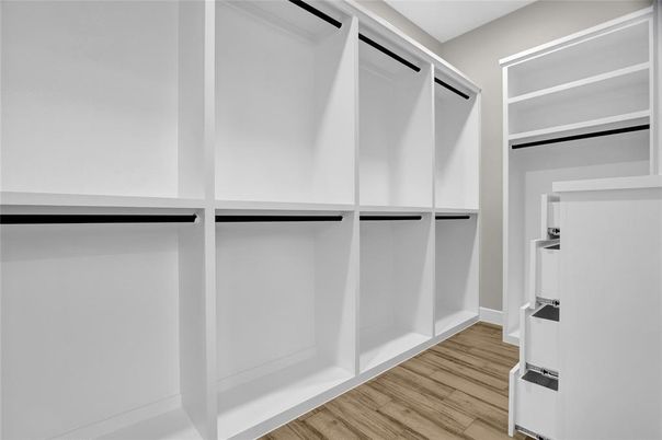 Interior, Walk-in Closets, Wood Texture Flooring