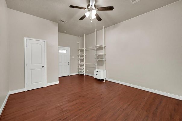 Empty room, Interior, Wood Texture Flooring