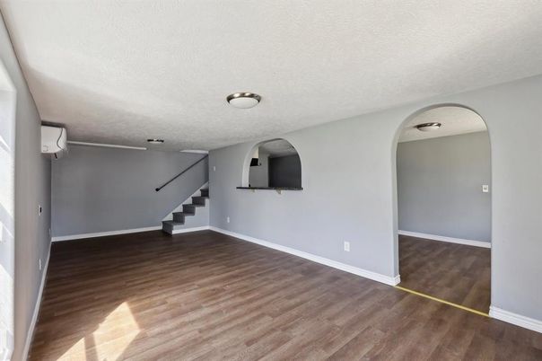Empty room, Interior, Wood Texture Flooring