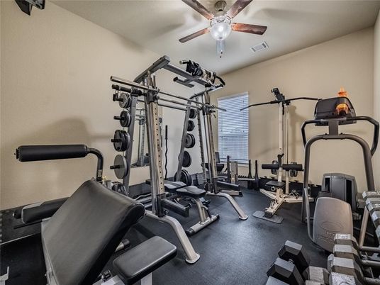 Fitness Equipment, Gym, Interior