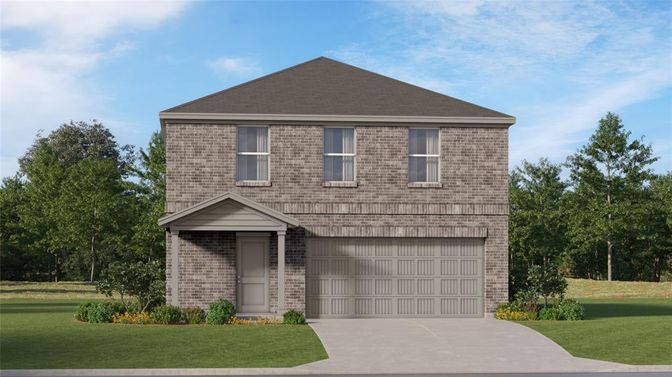 Attached, Exterior, Facade, Brick Facade, Brick Traditional