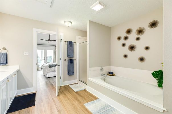 Bathroom, Bedroom, Interior, Wood Texture Flooring