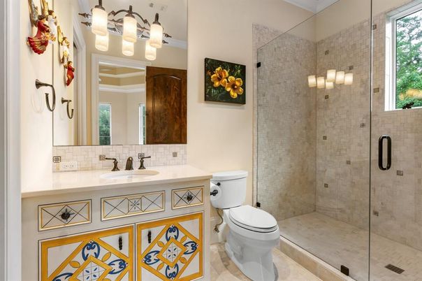 Bathroom, Glass Shower, Interior