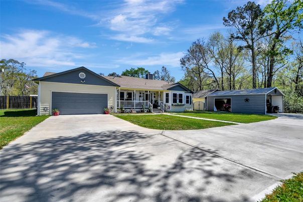 Attached, Backyard, Exterior, Facade, Ranch